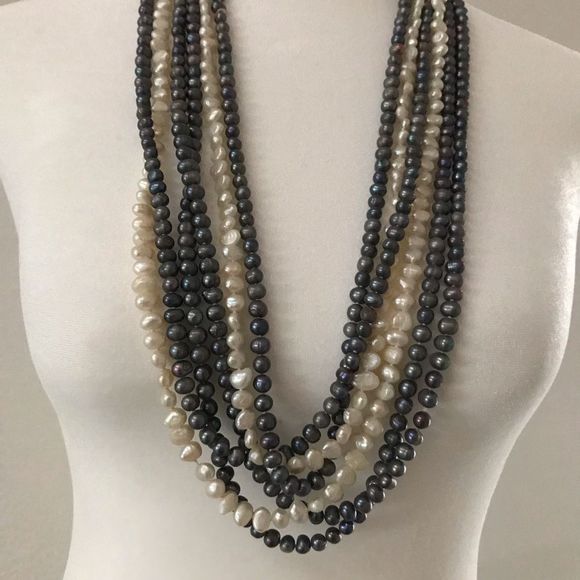 Jewelry - Three beautiful strands of fresh water pearls.